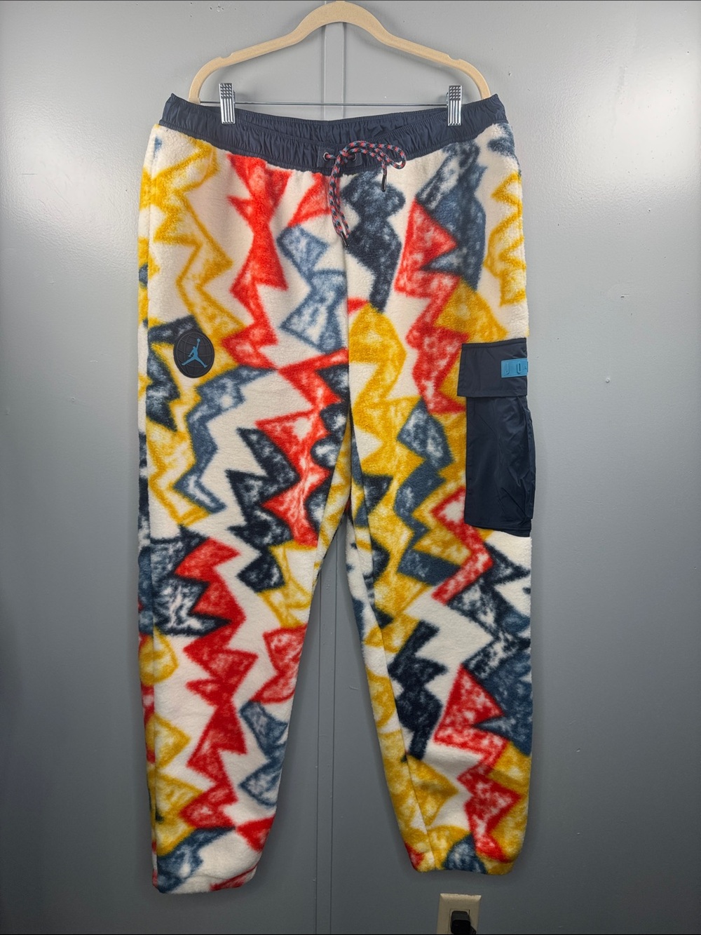 Jordan adult Multicolor Zigzag Fleece Joggers